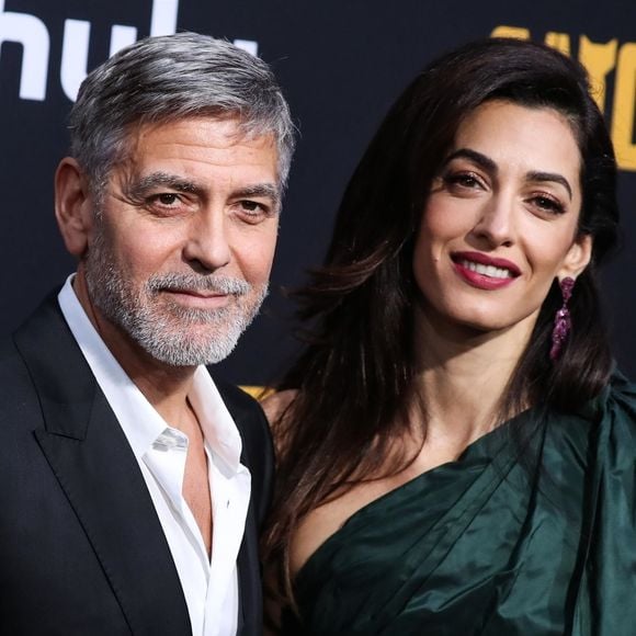 George Clooney et sa femme Amal Clooney - Avant-première et soirée de présentation de la nouvelle série Hulu "Catch-22" à Hollywood, Los Angeles, le 7 mai 2019.