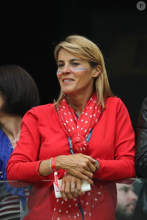 Nathalie Simon au match de l'Euro 2016 France-Albanie au Stade Vélodrome à Marseille, le 15 juin 2016.
© Cyril Moreau/Bestimage