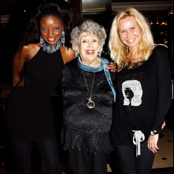 Exclusif - Maimouna Gueye, Micheline Dax et Fiona Gélin à Paris en 2008.