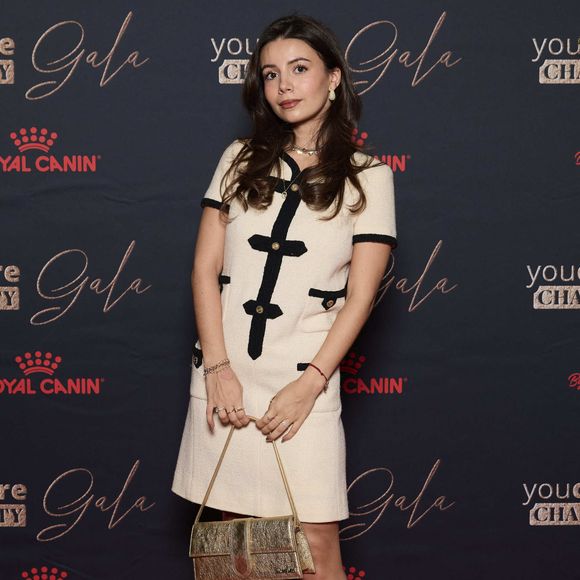 Annily Chatelain (fille de la chanteuse Alizée et de Jérémy Chatelain) - Photocall de la première édition du "You Care Charity Gala" en faveur de la cause animale et de l'environnement au Cercle Interalliée à Paris le 3 décembre 2024. Le 3 décembre 2024, le prestigieux Cercle de l’Union Interalliée a accueilli la 1ère édition du You Care Charity Gala, une soirée de charité exceptionnelle organisée par l’association.
 © Cyril Moreau/Bestimage