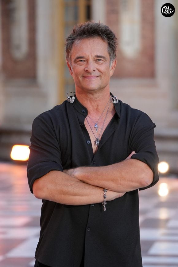David Hallyday lors de l'enregistrement de l'émission "Versailles en fêtes" diffusée le 5 septembre 2026 sur France 2, à Versailles, France, le 31 août 2026. © Anne-Sophie Guebey/Bestimage