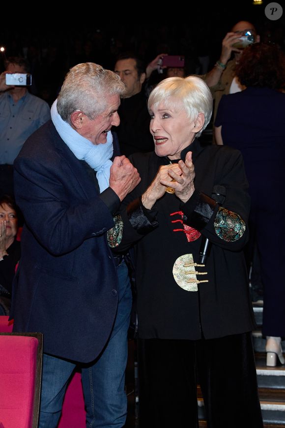 Nicole Croisille et Claude Lelouch - Salle - Spectacle symphonique Claude Lelouch "D'un film à l'autre" au Palais des Congrès de Paris le 14 novembre 2022.
© Moreau / Rindoff / Bestimage