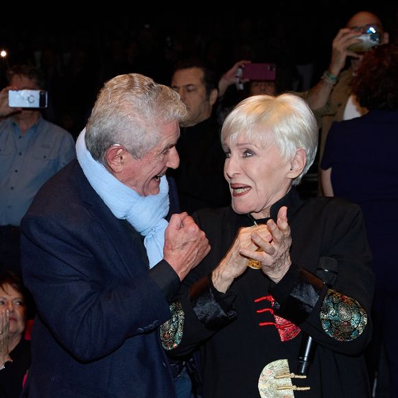 Nicole Croisille et Claude Lelouch - Salle - Spectacle symphonique Claude Lelouch "D'un film à l'autre" au Palais des Congrès de Paris le 14 novembre 2022.
© Moreau / Rindoff / Bestimage