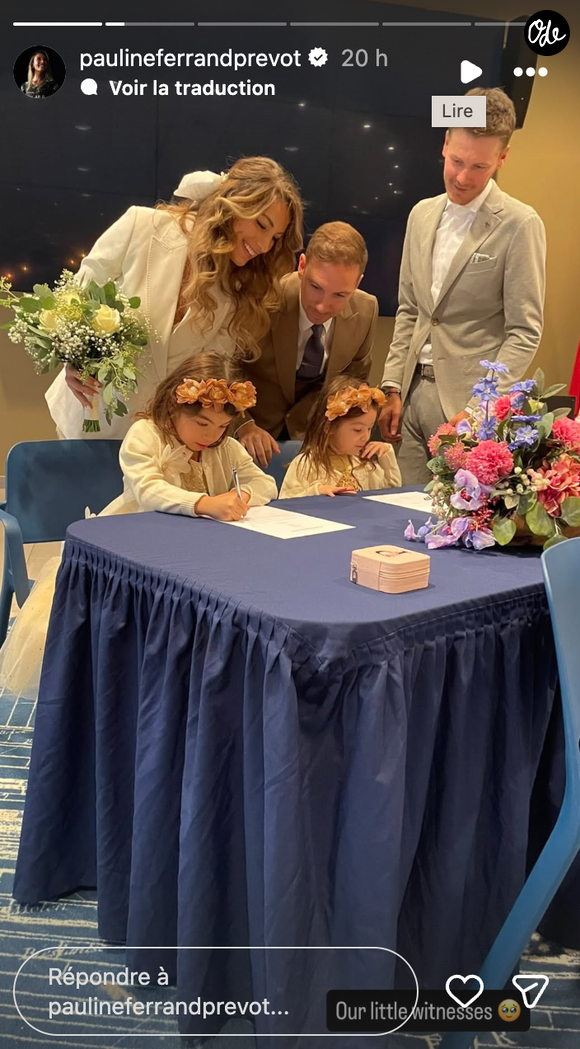 Elle a épousé le cycliste néerlandais le dimanche 25 octobre 2026.

Pauline Ferrand-Prévot dévoile plusieurs photos de son mariage avec Dylan van Baarle sur Instagram le dimanche 25 octobre 2026.
