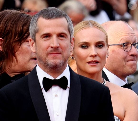 Guillaume Canet, Diane Kruger - Montée des marches pour la cérémonie de clôture du 75ème Festival International du Film de Cannes. Le 28 mai 2022 © Dominique Jacovides / Bestimage