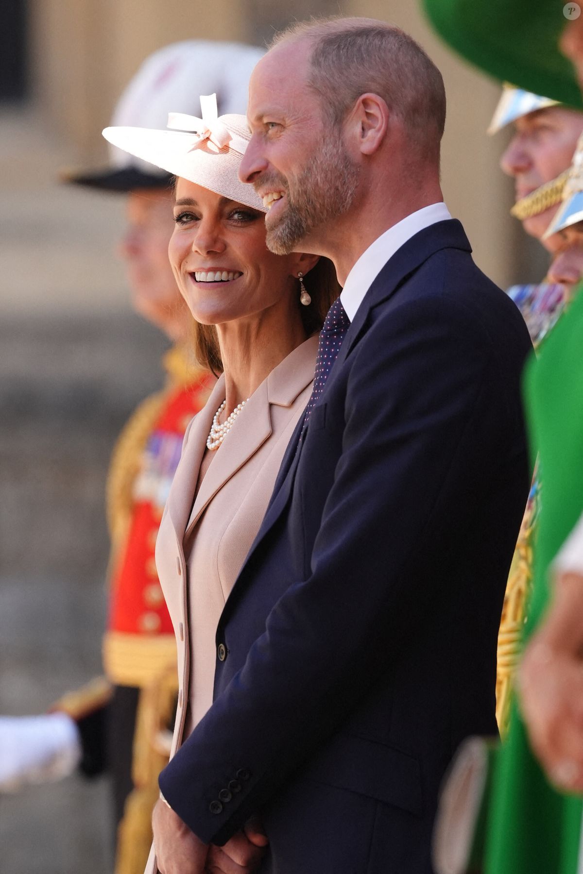 Photo : Le prince et la princesse de Galles lors de la cérémonie d ...