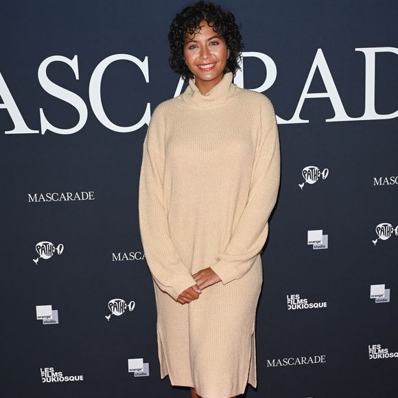 Vaimalama Chaves - Avant-première du film "Mascarade" au cinéma Pathé Wepler à Paris. Le 20 octobre 2022
© Coadic Guirec / Bestimage