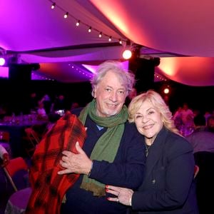 Exclusif - Hervé Vilard et Nicoletta - Soirée de gala du nouveau spectacle de la compagnie Gruss " 52ème création des Folies Gruss" à Paris le 6 novembre 2025. © Cédric Perrin/Bestimage