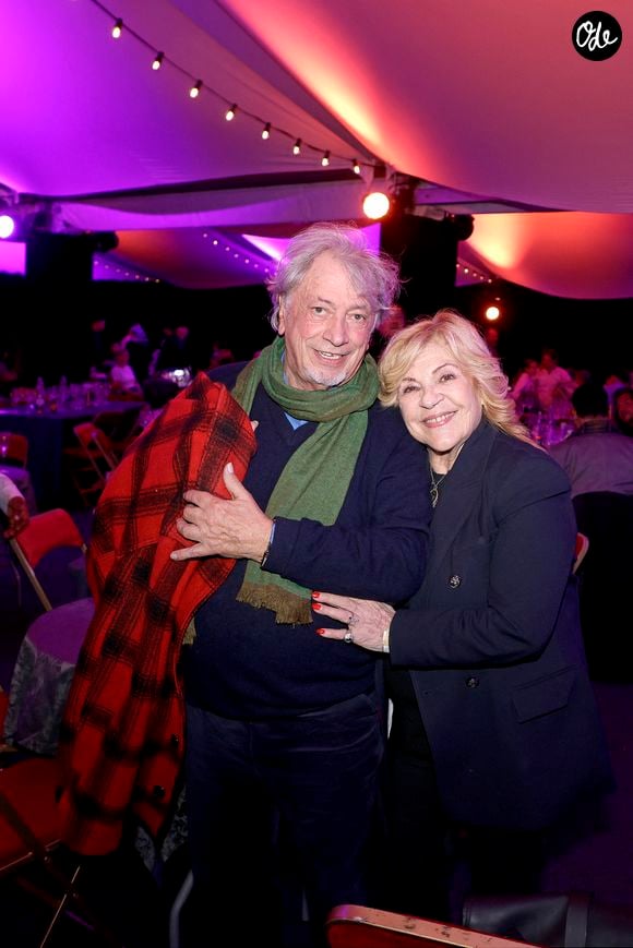 Exclusif - Hervé Vilard et Nicoletta - Soirée de gala du nouveau spectacle de la compagnie Gruss " 52ème création des Folies Gruss" à Paris le 6 novembre 2025. © Cédric Perrin/Bestimage