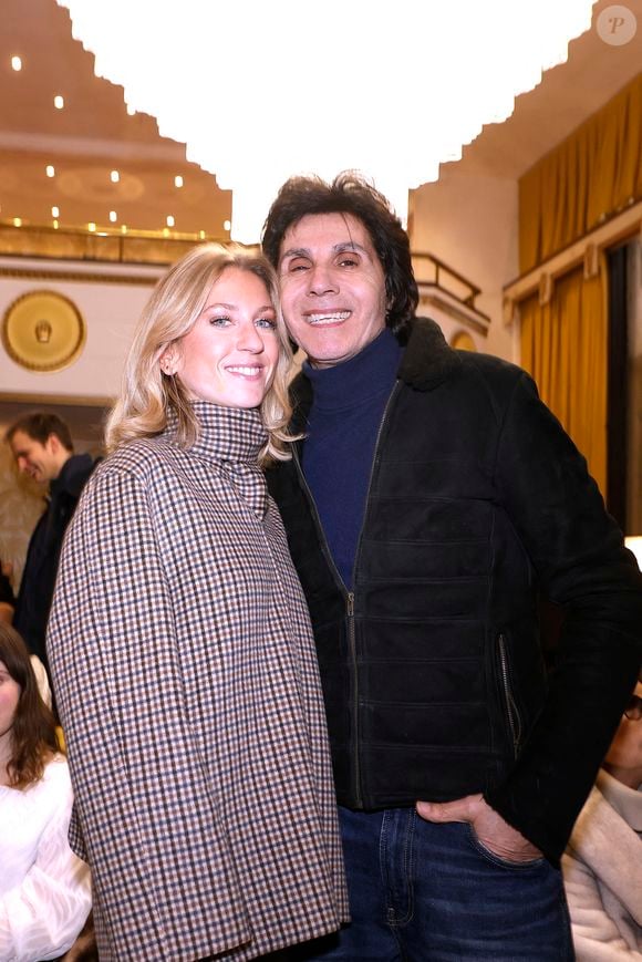 Jean-Luc Lahaye et sa femme Paola lors de la représentation du spectacle musical et théâtral de Nicolas Natkin "Brassens l'amour des mots" à la Scène Libre à Paris le 16 février 2026.

© Cédric Perrin/Bestimage