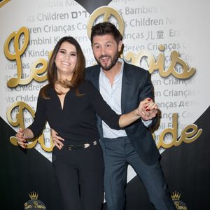 Exclusif - Karine Ferri et Christophe Beaugrand - 7ème gala de l'association "Les Rois du Monde" avec un plateau d'artistes et une vente aux enchères au profit des enfants défavorisés, orphelins et hospitalisés, suivi d'une soirée dansante à la Salle Wagram à Paris, le 18 février 2019. © Cyril Moreau/Bestimage