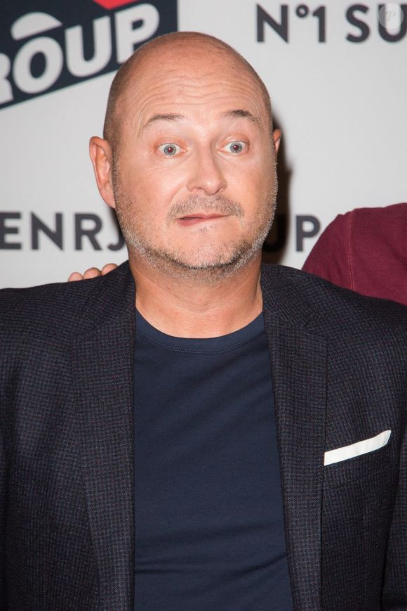 Sébastien Cauet lors de la conférence de presse de NRJ Group aux Folies Bergère à Paris le 16 septembre 2019. Photo by Nasser Berzane/ABACAPRESS.COM