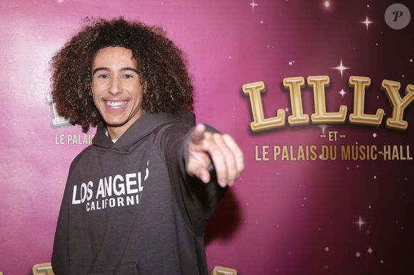 Exclusif - Masséo Banzept (Star academy 2024) à la première du spectacle "Lilly et le Palais du Music-Hall" au théâtre de la Tour Eiffel à Paris, France, le 29 novembre 2025. © Cédric Perrin/Bestimage