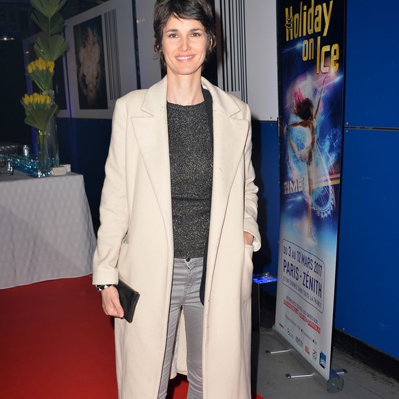 Eglantine Emeyé - Première de la tournée 2017 du spectacle "Holiday on Ice" au Zénith de Paris le 3 mars 2017. © Veeren/Bestimage