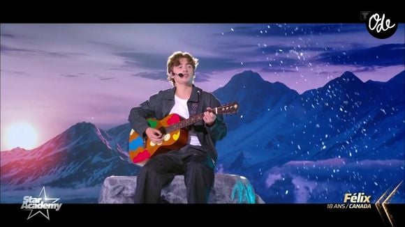 Félix fait partie des candidats de la nouvelle promotion de la "Star Academy". TF1
