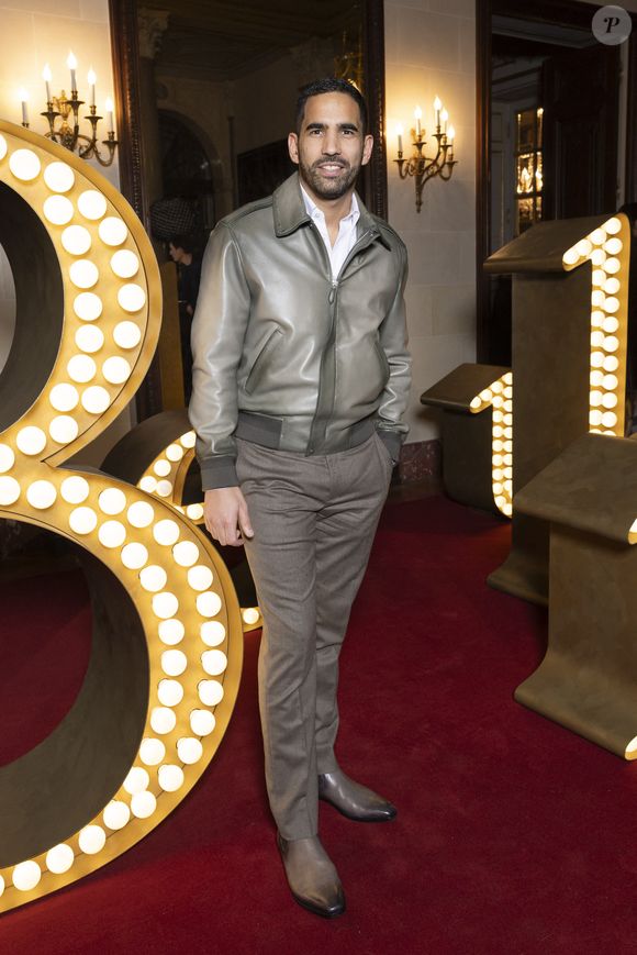 Oussem Belgacem - Photocall pour les 130 ans de Berluti lors de la fashion week à Paris le 22 janvier 2025. © Olivier Borde /Bestimage