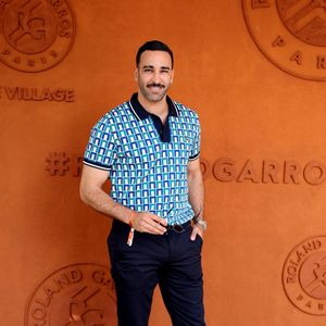 Adil Rami - Célébrités au village des Internationaux de France de tennis de Roland Garros 2024 à Paris le 6 juin 2024. © Jacovides / Moreau / Bestimage