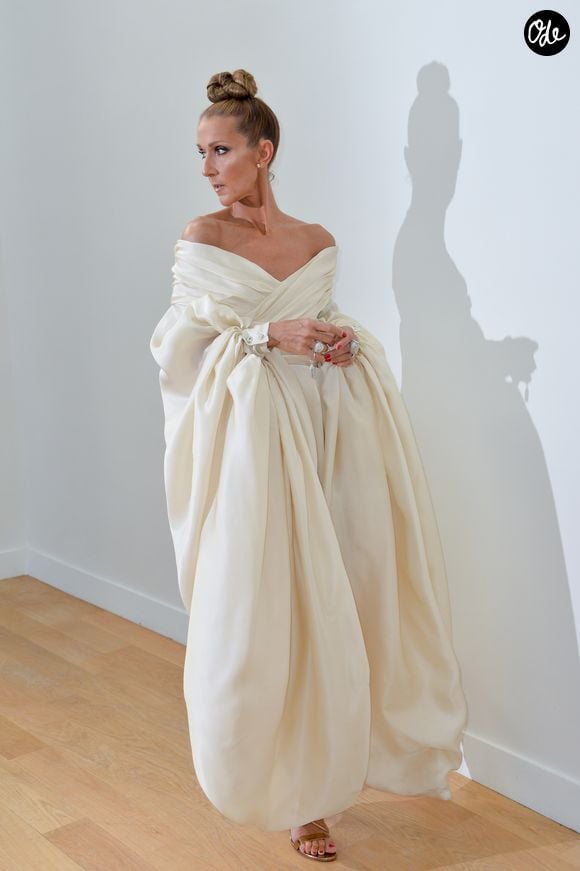 Celine Dion - Photocall du Défilé de mode Haute-Couture Automne/Hiver 2019/2020 Alexandre Vauthier à Paris. Le 2 juillet 2019. © Veeren Ramsamy / Christophe Clovis / Bestimage