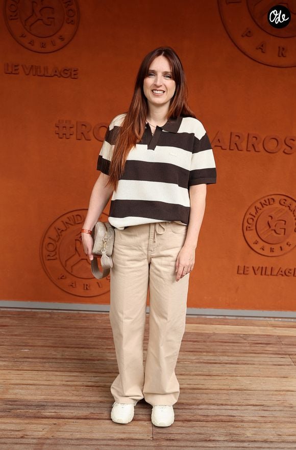 Alison Wheeler au village lors des Internationaux de France de Tennis de Roland Garros 2026. Paris, le 3 juin 2026. © Jacovides-Moreau / Bestimage