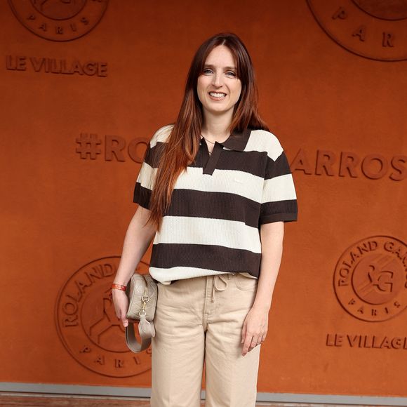 Alison Wheeler au village lors des Internationaux de France de Tennis de Roland Garros 2026. Paris, le 3 juin 2026. © Jacovides-Moreau / Bestimage