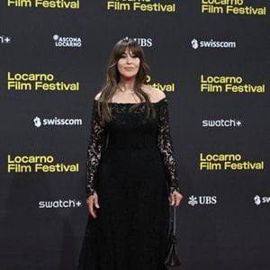 L'actrice italienne Monica Bellucci assiste au Festival du film de Locarno, à Locarno, en Suisse, à une date non précisée. Photo : Nick Zonna/Ipa/Abaca
