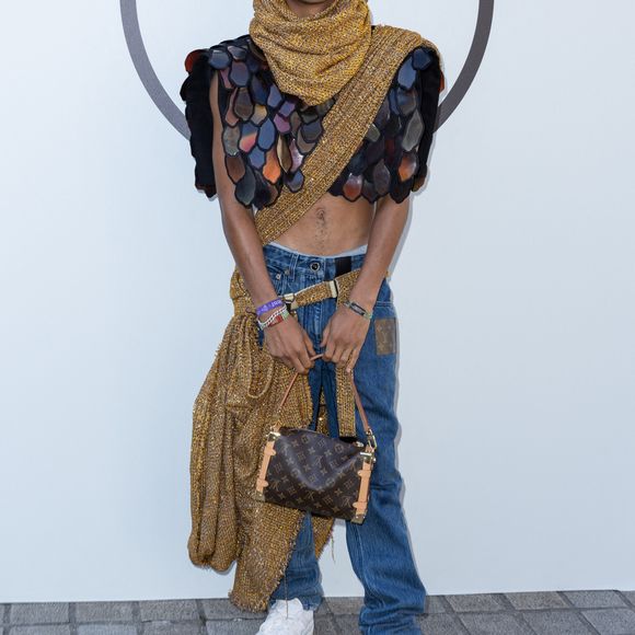 Jaden Smith - Photocall du défilé Louis Vuitton Collection Femme Prêt-à-porter Printemps/Eté 2023 lors de la Fashion Week de Paris (PFW), France, le 4 octobre 2022. © Olivier Borde/Bertrand Rindoff Petroff/Bestimage