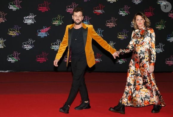 Claudio Capéo et sa compagne Aurélie Willgallis - 21ème édition des NRJ Music Awards au Palais des festivals à Cannes le 9 novembre 2019. © Dominique Jacovides/Bestimage
