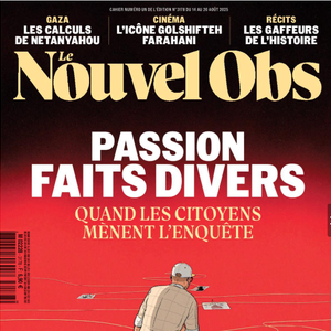 "Nouvel Obs", 14 aout 2025.