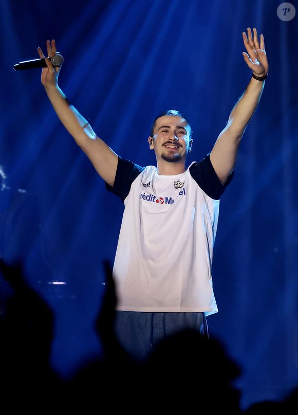 Pierre Garnier - Nouvelle édition du Foot-Concert organisé par le Réseau A.Ma.N.D./Huntington Avenir à la LDLC Arena à Lyon, le 11 Novembre 2024. Cet événement solidaire unique en France rassemble le sport et la musique pour lutter contre les maladies neurodégénératives. © Dominique Jacovides/Bestimage