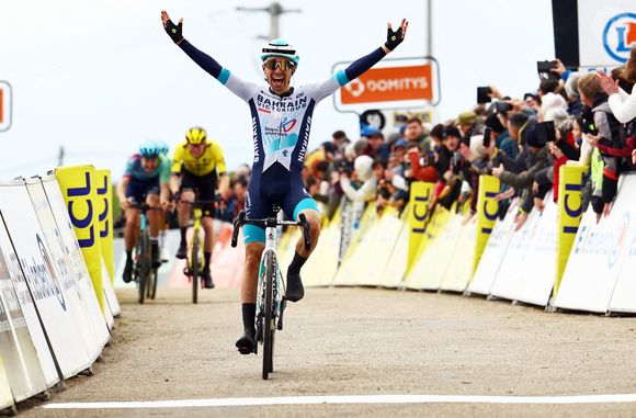 À Bahrain, le Français Lenny Martinez à la 83e édition du Paris-Nice, de Nice à Nice, France, le 13 mars 2025. Photo by ABACAPRESS.COM