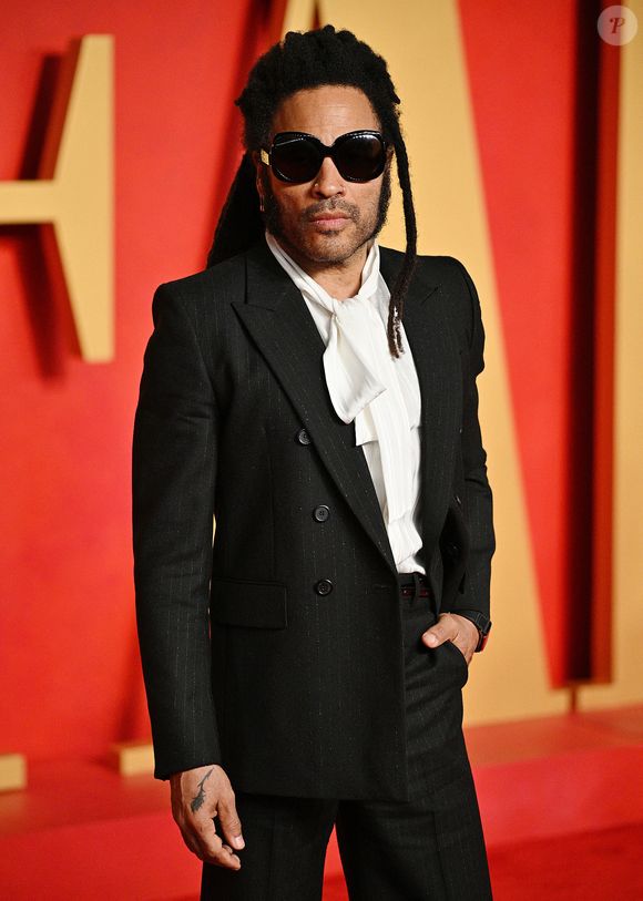 Lenny Kravitz lors de la soirée des Oscars Vanity Fair 2024 organisée par Radhika Jones au Wallis Annenberg Center for the Performing Arts à Beverly Hills, Los Angeles, Californie, Etats-Unis, le 10 mars 2024.

Broadimage / Bestimage
