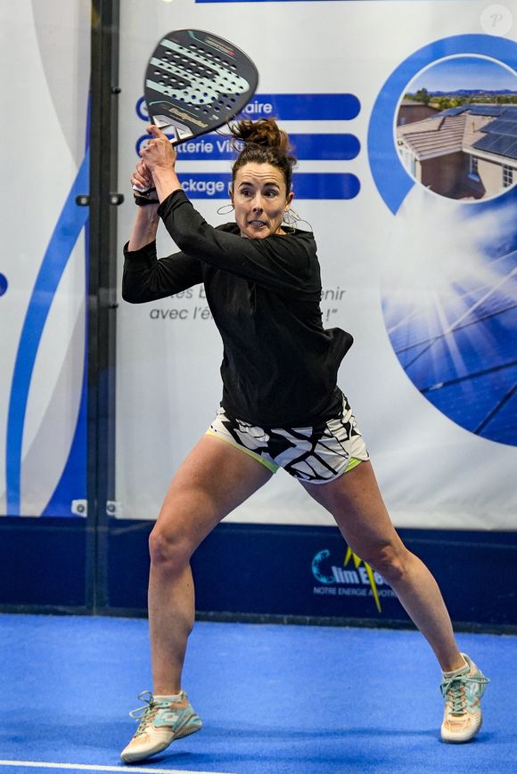 Alize Cornet participe à un tournoi de Padel P2000 à Saint-Priest le 8 mars 2025.
© Sandrine Thesillat / PsnewZ / Bestimage