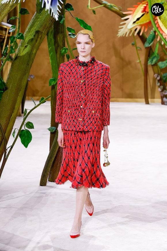 Défilé de mode Chanel Collection Haute Couture Automne/Hiver 2026-2027 lors de la Fashion Week de Paris (PFW) au Grand Palais, à Paris, France, le 7 juillet 2026. © Bestimage
