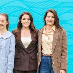 Mélanie-Antoinette de Massy, Charlotte Casiraghi et la princesse Alexandra de Hanovre lors de la sixième journée du Rolex Monte-Carlo Masters au Monte-Carlo Country Club de Monaco, le 10 avril 2026. © Claudia Albuquerque/Bestimage