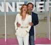 "Je me sentais grand, je me sentais libre, je me sentais tellement bien… partager ce moment unique de toute une vie avec mon père… je ne l’oublierai jamais…"

Ingrid Chauvin et Thierry Peythieu durant un photocall pour la 1ère édition du festival Canneseries, à Cannes, sur la plage du Gray d'Albion, le 9 avril 2018 .
© Bruno Bebert / Bestimage