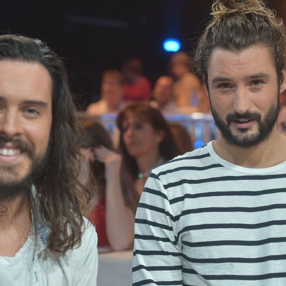 Florian Delavega et Jérémy Frérot ont formé le groupe baptisé Fréro Delavega par le passé

Florian Delavéga et Jeremy Frérot  - Les Fréro Delavega enregistrent leur dernier duo télévisé lors de l'émission "Les Années Bonheur" avant qu'ils ne se séparent. © Giancarlo Gorassini/Bestimage