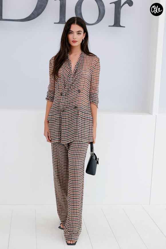 Deva Cassel, Nine d'Urso et Ever Anderson ont affiché des looks audacieux et résolument modernes.

Deva Cassel au photocall du défilé Christian Dior Collection Femme Prêt-à-Porter Printemps/Eté 2027 lors de la Fashion Week de Paris, au Jardin des Tuileries, à Paris, le 29 septembre 2026. 

© Olivier Borde/Bestimage