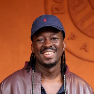 Mory Sacko au village lors des Internationaux de France de Tennis de Roland Garros le 3 juin 2026 © Jacovides / Moreau / Bestimage