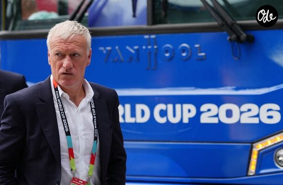 Didier Deschamps, sélectionneur de la France, arrive pour la petite finale opposant la France à l'Angleterre lors de la Coupe du monde de la FIFA 2026 à Miami, aux États-Unis, le 18 juillet 2026. Photo : Xinhua/ABACAPRESS.COM/Hu Xingyu)