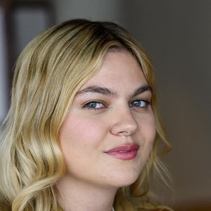 Portrait de la chanteuse française Louane (Louane Emera) lors de l'événement promotionnel le plus important et le plus attendu de l'Eurovision à AFAS Live à Amsterdam. Amsterdam, Pays-Bas, le 5 avril 2025. Photo by Bruno Press/ABACAPRESS.COM