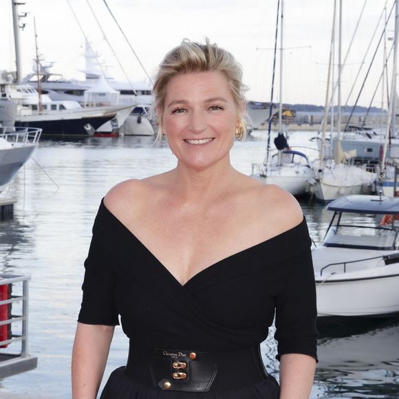 Exclusif - Anne-Elisabeth Lemoine - Plateau de l'émission "C à vous" lors du 78ème Festival International du Film de Cannes le 15 mai 2025. © Jack Tribeca / Bestimage