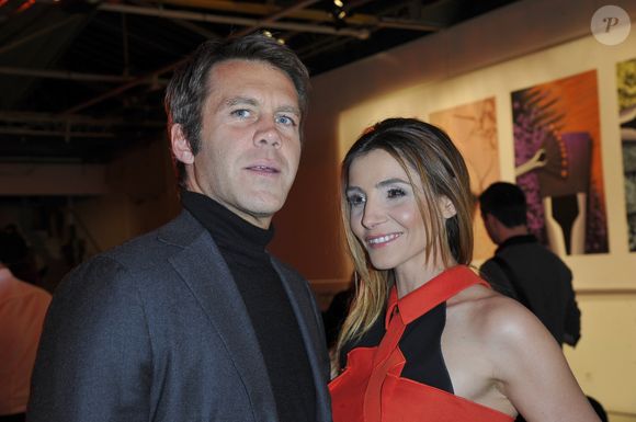 Le Prince Emmanuel-Philibert de Savoie et la princesse de Savoie Clotilde Courau - Soiree "Make Up For Ever" au Palais de Tokyo a Paris le 31 Janvier 2013. AGENCE / BESTIMAGE