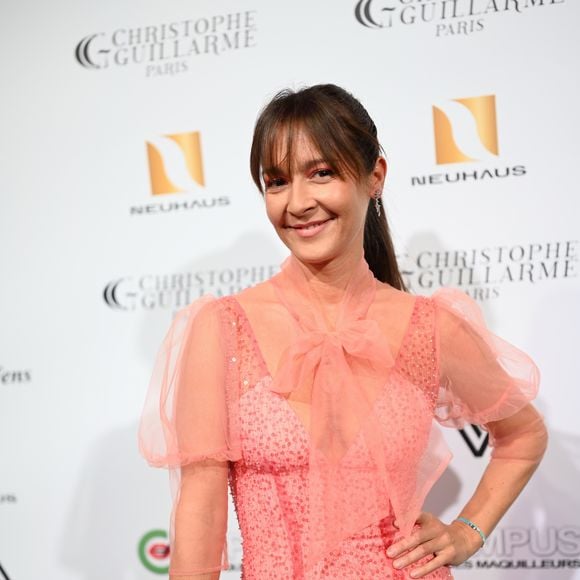 Emmanuelle Boidron - Photocall du défilé  de mode prêt-à-porter printemps-été 2023 Femmes "Christophe Guillarmé" lors de la fashion week de Paris à l'Atelier Renault à Paris le 28 septembre 2022. © Rachid Bellak/Bestimage