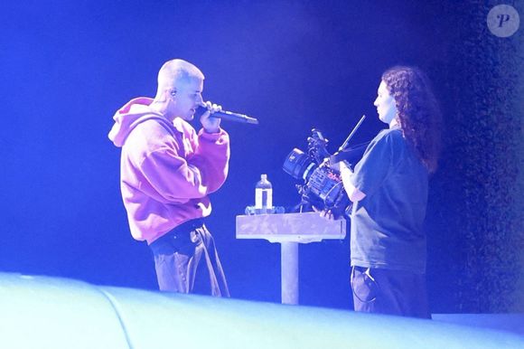 Plusieurs invités, dont The Kid LAROI, ont rejoint la star sur scène…

Justin Bieber le deuxième jour du premier week-end du 2026 Coachella Valley Music and Arts Festival à Indio, en Californie. Le 11 avril 2026. © Backgrid USA / Bestimage