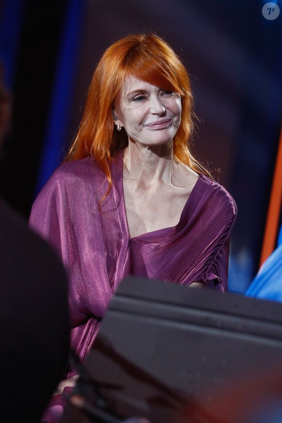 Exclusif - Axelle Red (Fabienne Demal) - Enregistrement de l'émission "La fête de la Chanson française" au Dôme à Paris, présentée par L.Thilleman et A.Manoukian, et diffusée le 22 décembre sur France 3. © Christophe Clovis / Bestimage