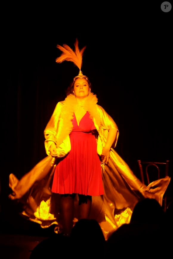 Exclusif - Lys Santellani alias Lys - Générale du spectacle "Psych&Lyrique" à la Comédie Saint-Michel à Paris le 13 septembre 2025. © Cédric Perrin/Bestimage