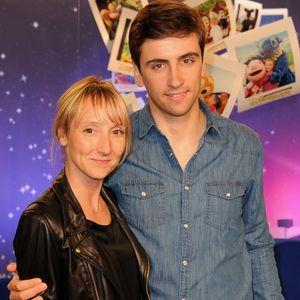 Audrey Lamy et son petit ami Thomas au Festival des Moments Magiques à Disneyland Resort Paris à Marne-La-Vallée, France, le 2 avril 2011. Photo BNicolas Briquet/ABACAPRESS.COM