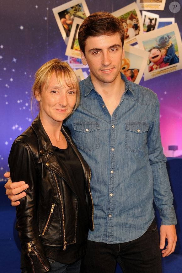 Audrey Lamy et son petit ami Thomas au Festival des Moments Magiques à Disneyland Resort Paris à Marne-La-Vallée, France, le 2 avril 2011. Photo BNicolas Briquet/ABACAPRESS.COM