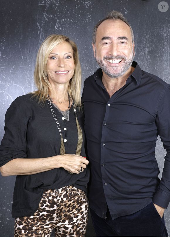 Exclusif - Portrait de Rebecca Hampton et Alil Vardar lors de l'enregistrement de l'émission "Chez Jordan de Luxe" à Paris. Le 12 novembre 2024
© Cédric Perrin / Bestimage