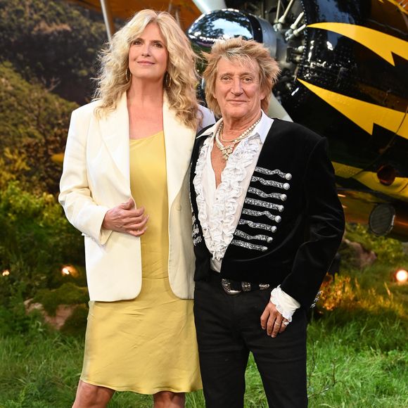 Rod Stewart et sa femme Penny Lancaster à Londres pour l'avant première de Mission: Impossible – The Final Reckoning le 15 mai 2025 / GOFF INF / BESTIMAGE